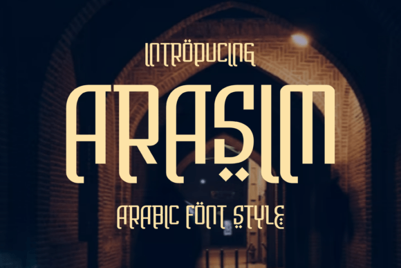 Arasim: A Display Font That Elevates Your Digital Branding