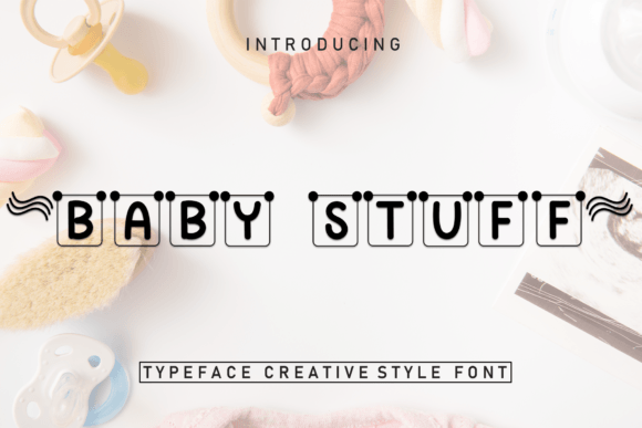 Baby Stuff: A Friendly Handwritten Display Font for Campaign Warmth