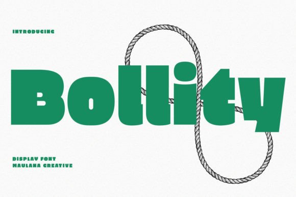 Bollity: A Display Font That Makes Your Brand Feel Instantly Polished