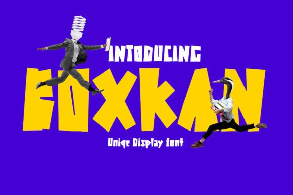 Boxkan: A Bold Display Font for Editorial Impact