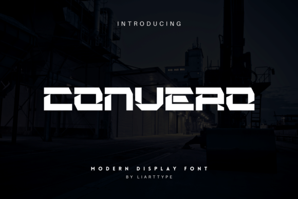 Convero: A Display Font That Makes Your Campaigns Instantly Recognizable