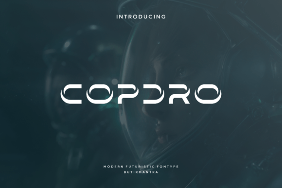 Copdro: A Modern Display Font for Digital Branding