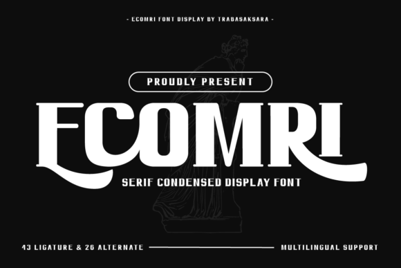 Ecomri: A Bold, Warm Display Font That Earns Its Space