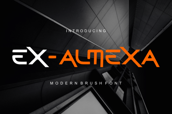 Ex Almexa: A Display Font That Cuts Through the Feed