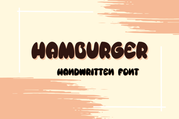 Hambergers: A Handwritten Font That Makes Your Brand Feel Human