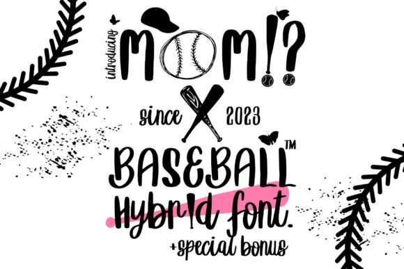 Mom X Baseball: A Bold Display Font That Elevates Real Business Branding