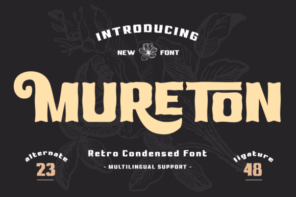 Mureton: A Distinctive Display Font for Digital Branding