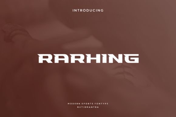Rarhing: A Modern Display Font That Balances Playfulness and Polish