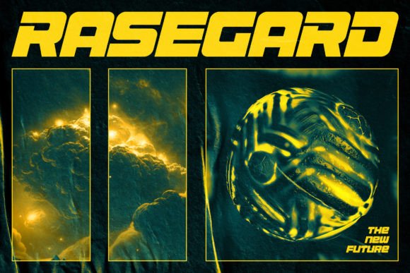 Rasegard: A Display Font That Elevates Handmade Design