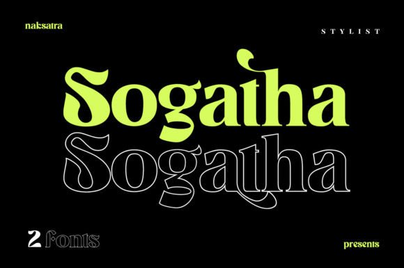Sogatha: A Display Font That Elevates Brand Voice Instantly