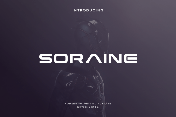 Soraine: A Modern Display Font for Digital Branding