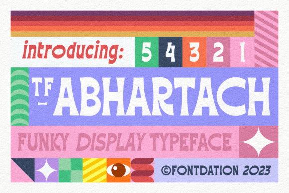 Tf-abhartach: A Bold Display Typeface for Editorial Impact