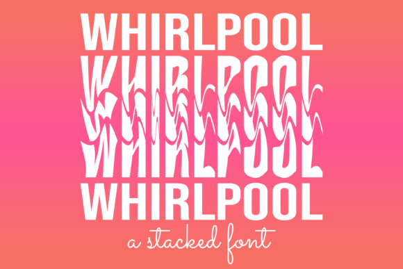 Whirlpool: A Display Font That Demands Attention—Wisely